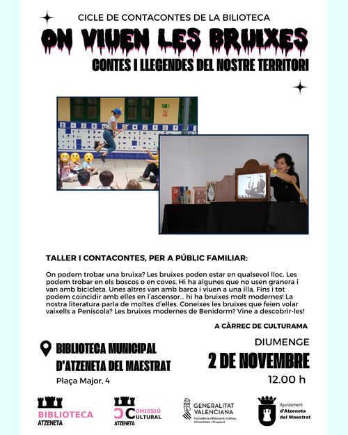 On viuen les bruixes [Taller + Contacontes]