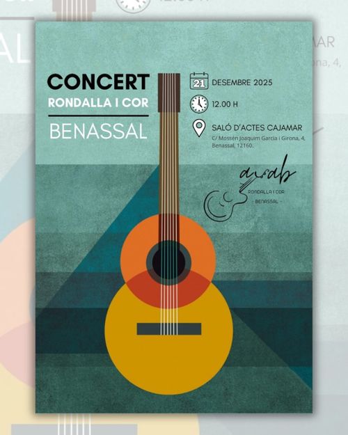 Concert de la rondall i el cor de Benassal