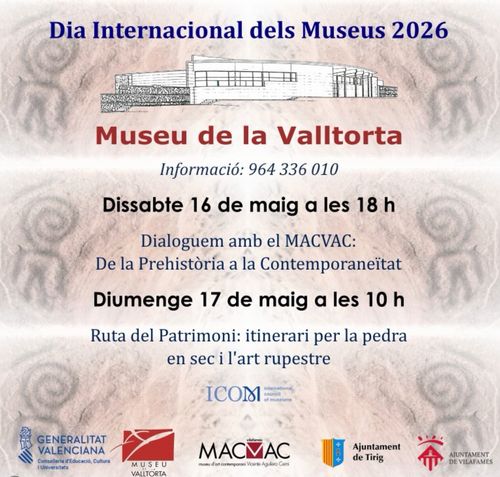 Dia Internacional dels Museus 2026 al Museu de la Valltorta
