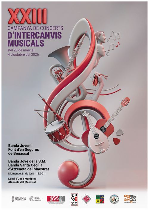 Concert de les bandes joves d'Atzeneta del Maestrat i de Benassal