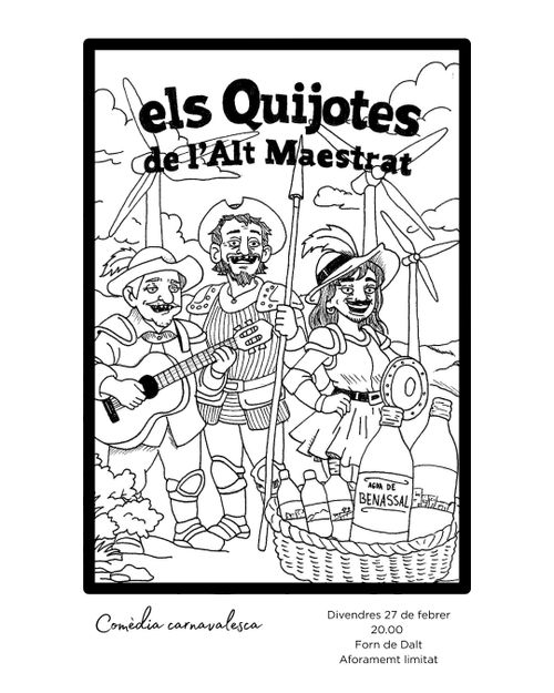 Els Quijotes del Maestrat. Comèdia carnavalesca