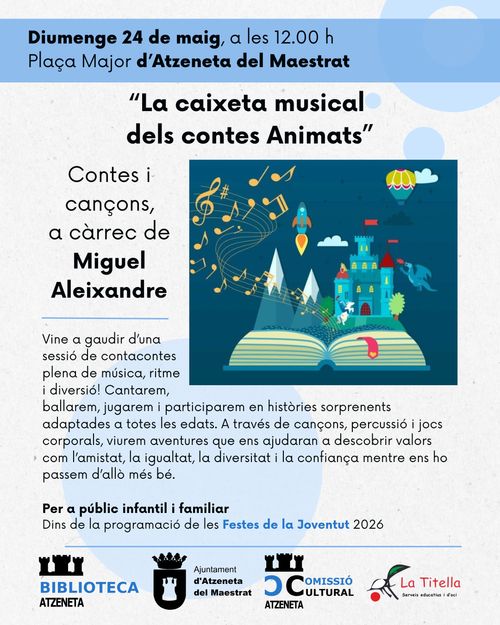 “La caixeta musical  dels contes Animats”