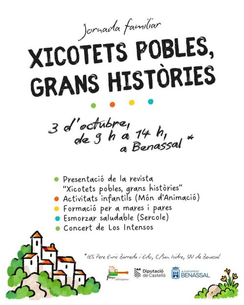 Jornada familiar: "Xicotets pobles, grans històries"