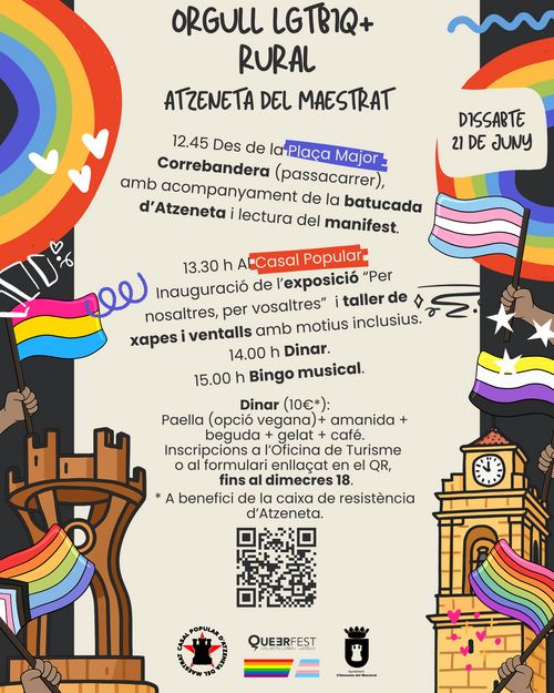 Correbandera - Orgull LGTBIQ+ Rural [Atzeneta del Maestrat]