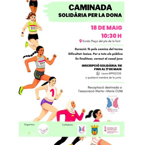 Caminata solidària per la dona