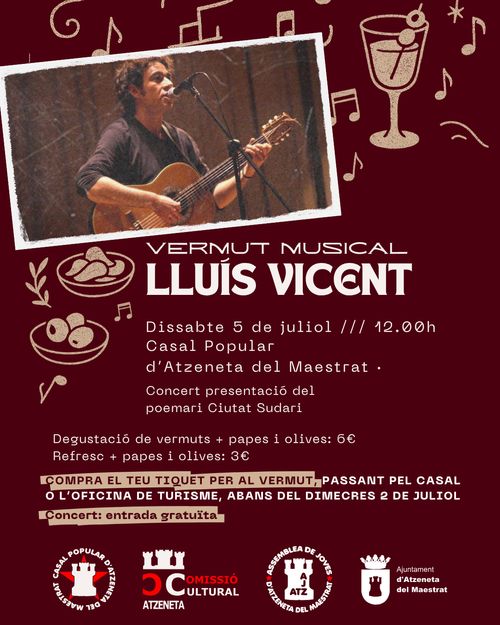 Vermut musical amb Lluís Vicent