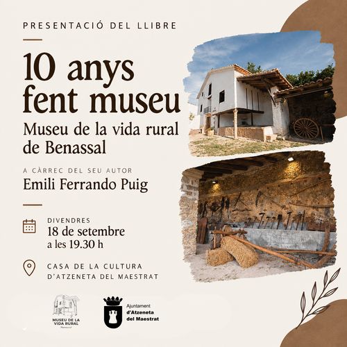 Presentació del llibre "10 anys fent Museu"