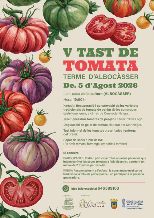 V Tast de tomata