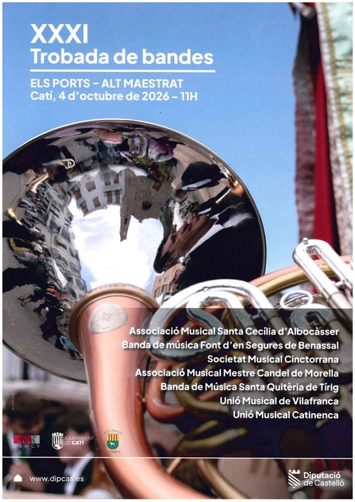 XXXI Trobada de bandes Els Ports - Alt Maestrat